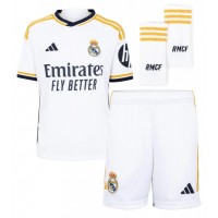 Real Madrid Eduardo Camavinga #12 Domaci Dres za djecu 2023-24 Kratak Rukav (+ Kratke hlače)